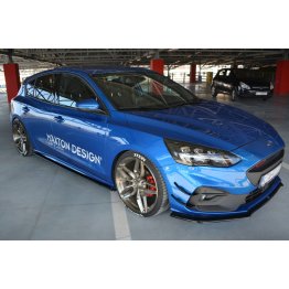 Накладки сплиттеры на пороги на Ford Focus IV ST-Line